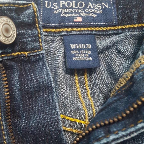 U.S. Polo Assn. Men's Jeans Relaxed - Picture 7 of 7